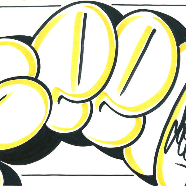 GRAFFITI ARTIST SEEN - Bubble 14- Drawing