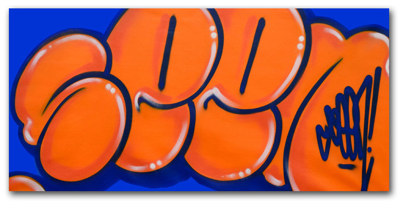 GRAFFITI ARTIST SEEN - Untitled 4 - Classic Bubble Painting