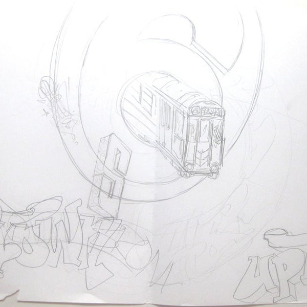 GRAFFITI ARTIST SEEN - (Uptown) Sketch #4
