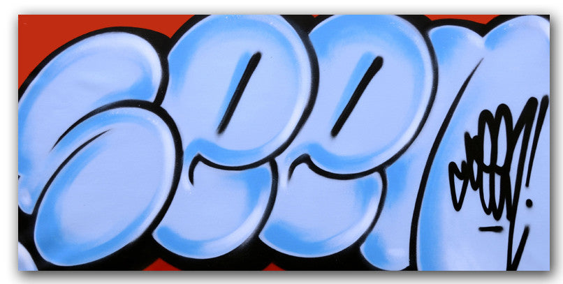 GRAFFITI ARTIST SEEN - Untitled 7 - Classic Bubble Painting