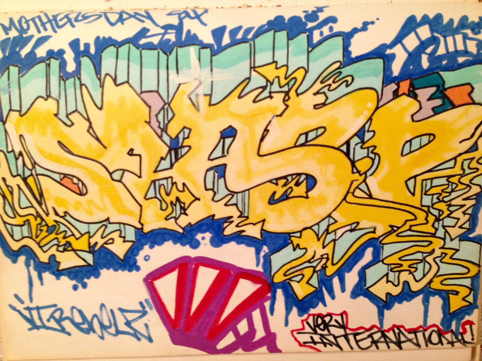 Aaron "SHARP" Goodstone - "Mothers Day" Black Book 1984