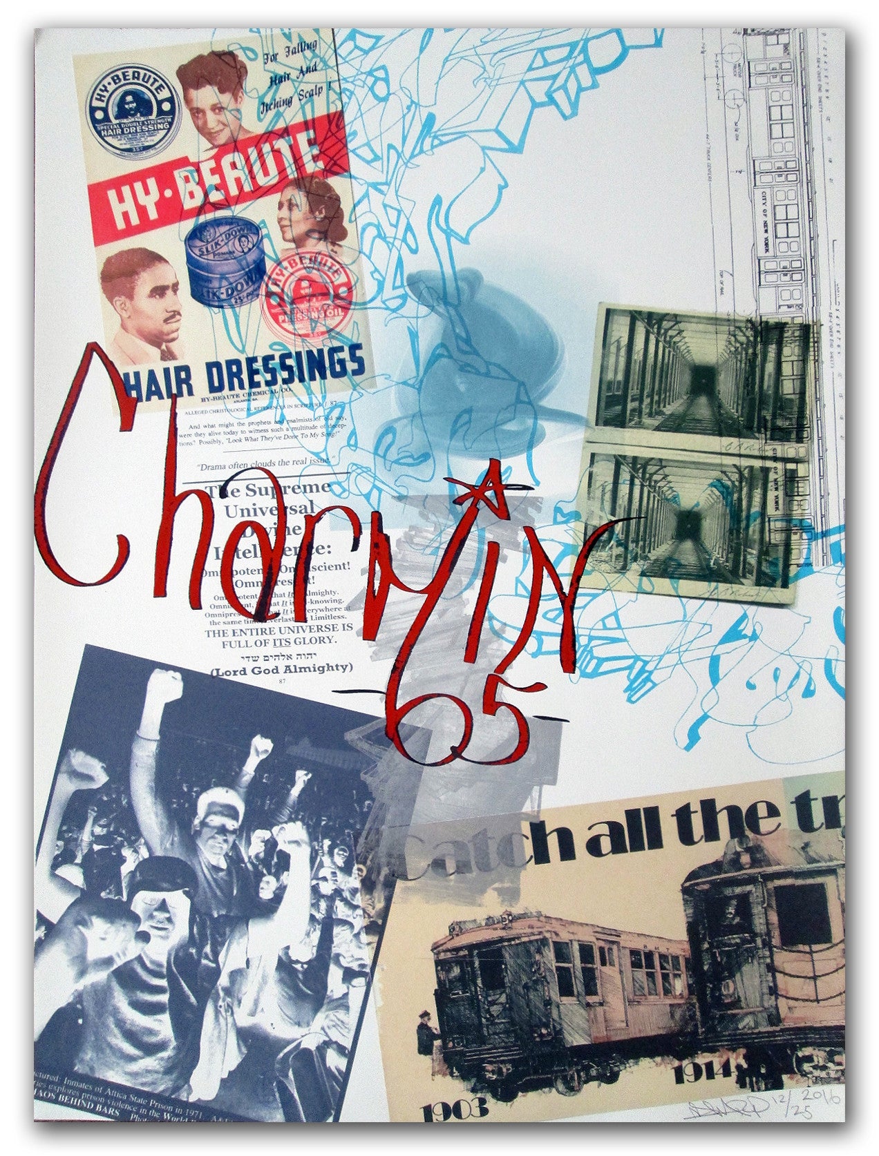 "SHARP" Goodstone  "Charmin 65"  Screen Print