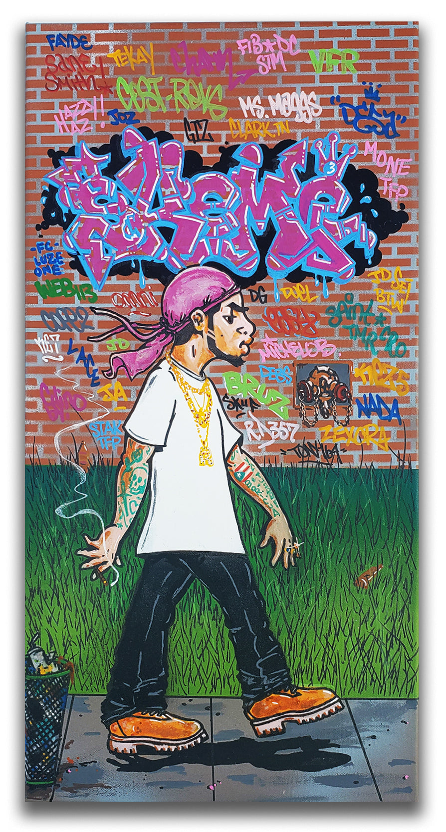 SKEME - "Perico Suave" Painting