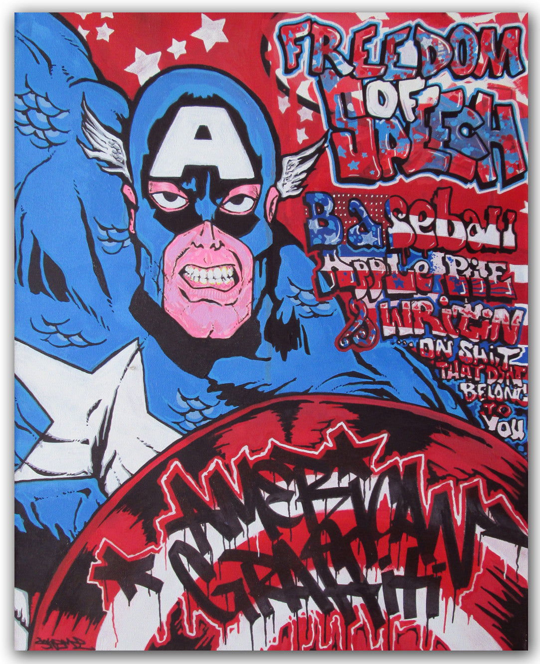 SKEME - "American Graffiti" Painting