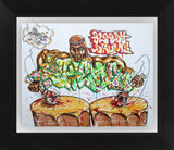 SKEME  "Bloody Drums" Drawing