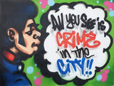 SKEME - "Crime in the City 2" Painting
