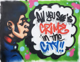 SKEME - "Crime in the City 2" Painting