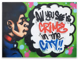 SKEME - "Crime in the City 2" Painting