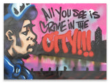 SKEME - "Crime in the City" Painting