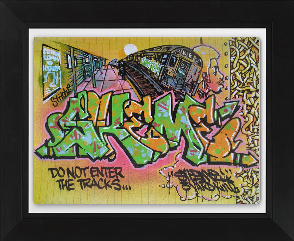 SKEME - "Do Not Enter" Color Drawing