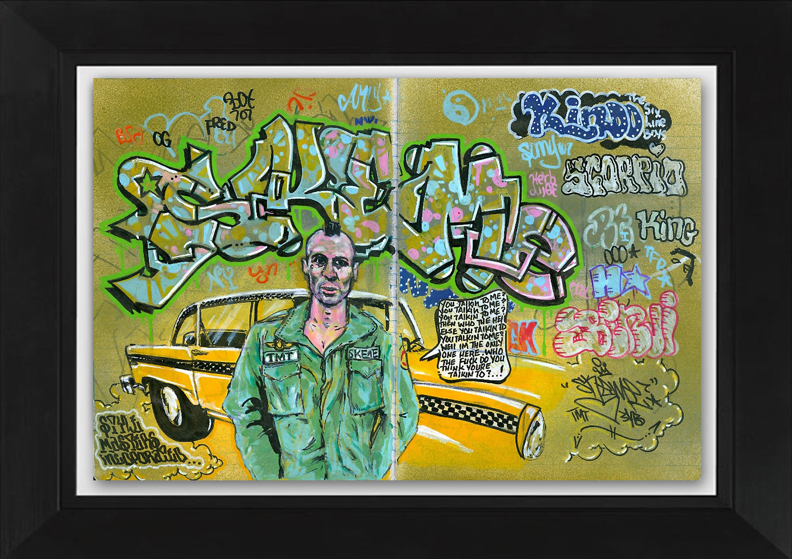 SKEME - "NY State of Mine" Color Drawing