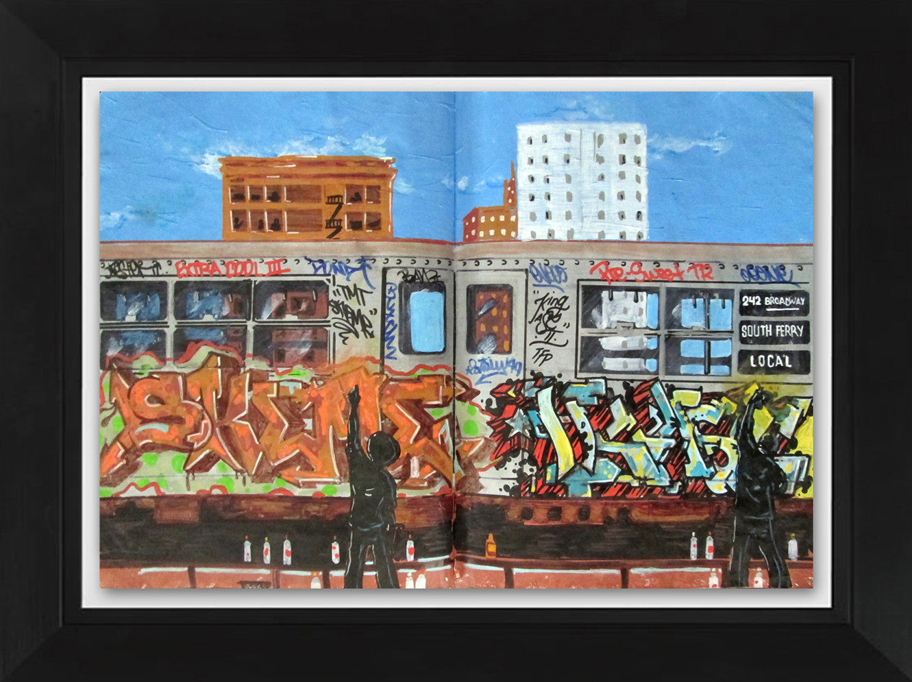 SKEME - "No Regerts #1" Color Drawing