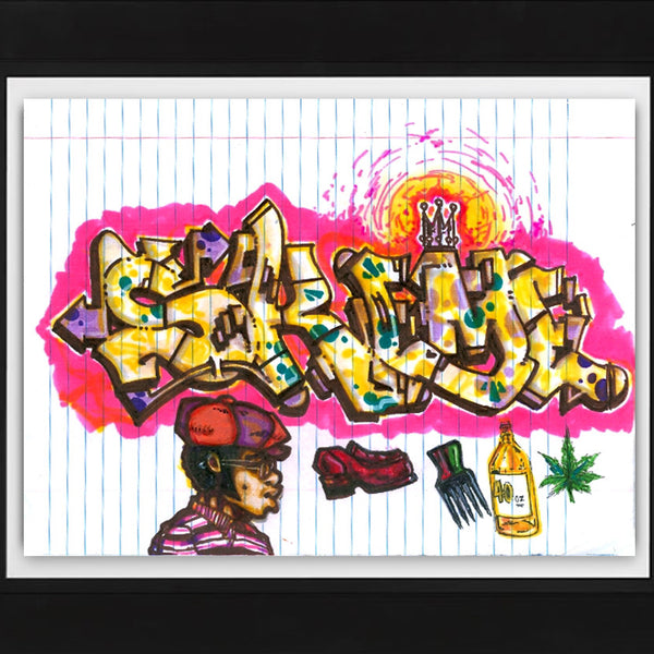 SKEME - "Clue" Color Drawing