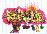 SKEME - "Clue" Color Drawing