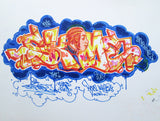 SKEME - "Real Writers Know" Color Drawing