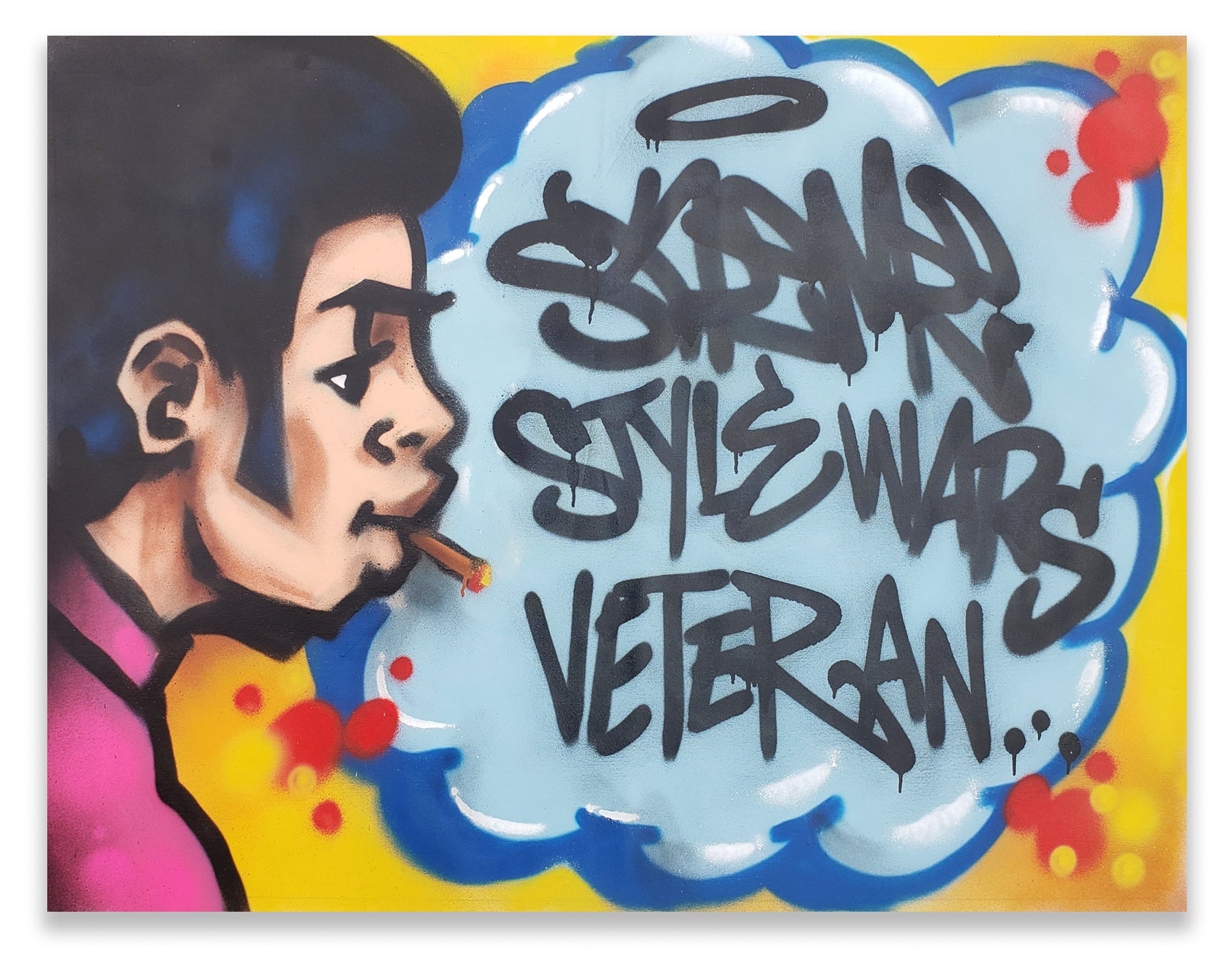 SKEME - "Style Wars Vet" Painting