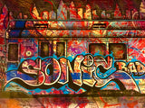 SONIC  "Sonic City" Painting