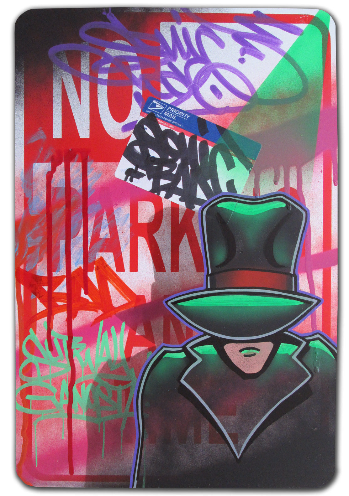 SONIC "Gangster "No Parking Sign