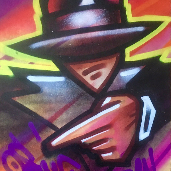 SONIC  "Subway Gangsta" Painting