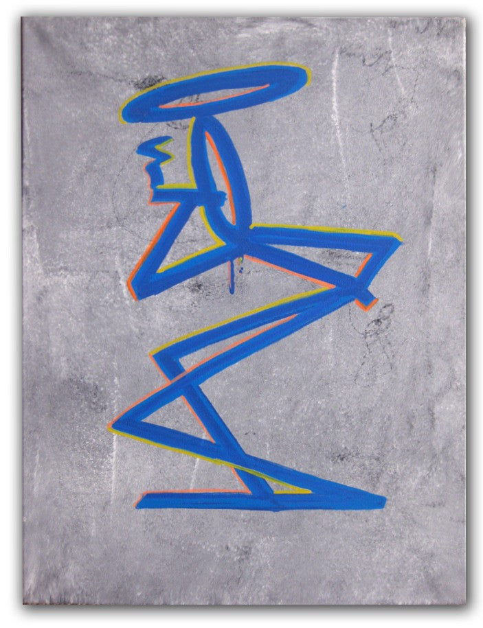 STAYHIGH 149 - "Smoker Blue" painting