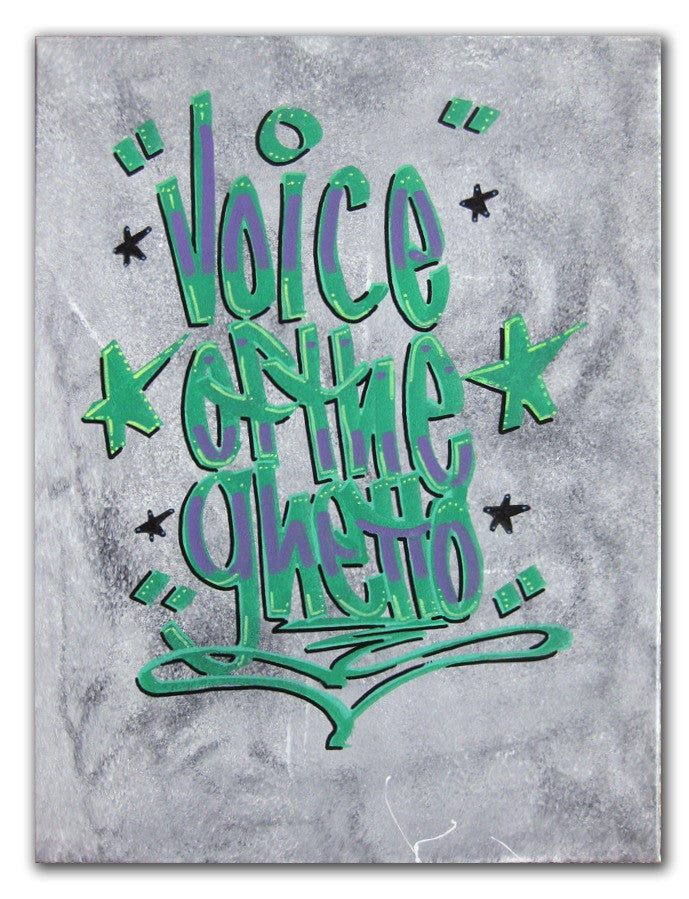 STAYHIGH 149 - "Voice of the Ghetto" painting