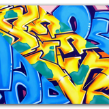 SEEN - "MAD / SEEN /PSYCHO"  Canvas