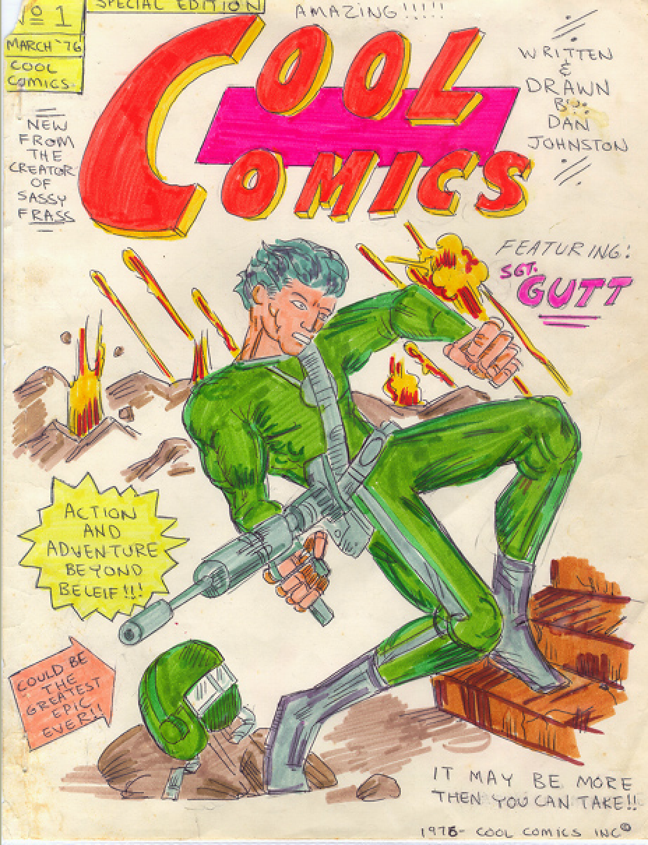 Daniel Johnston "Cool Comics"10 Page comic