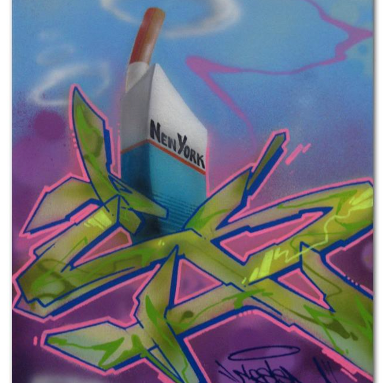 CES ONE   "Untitled 6" Painting