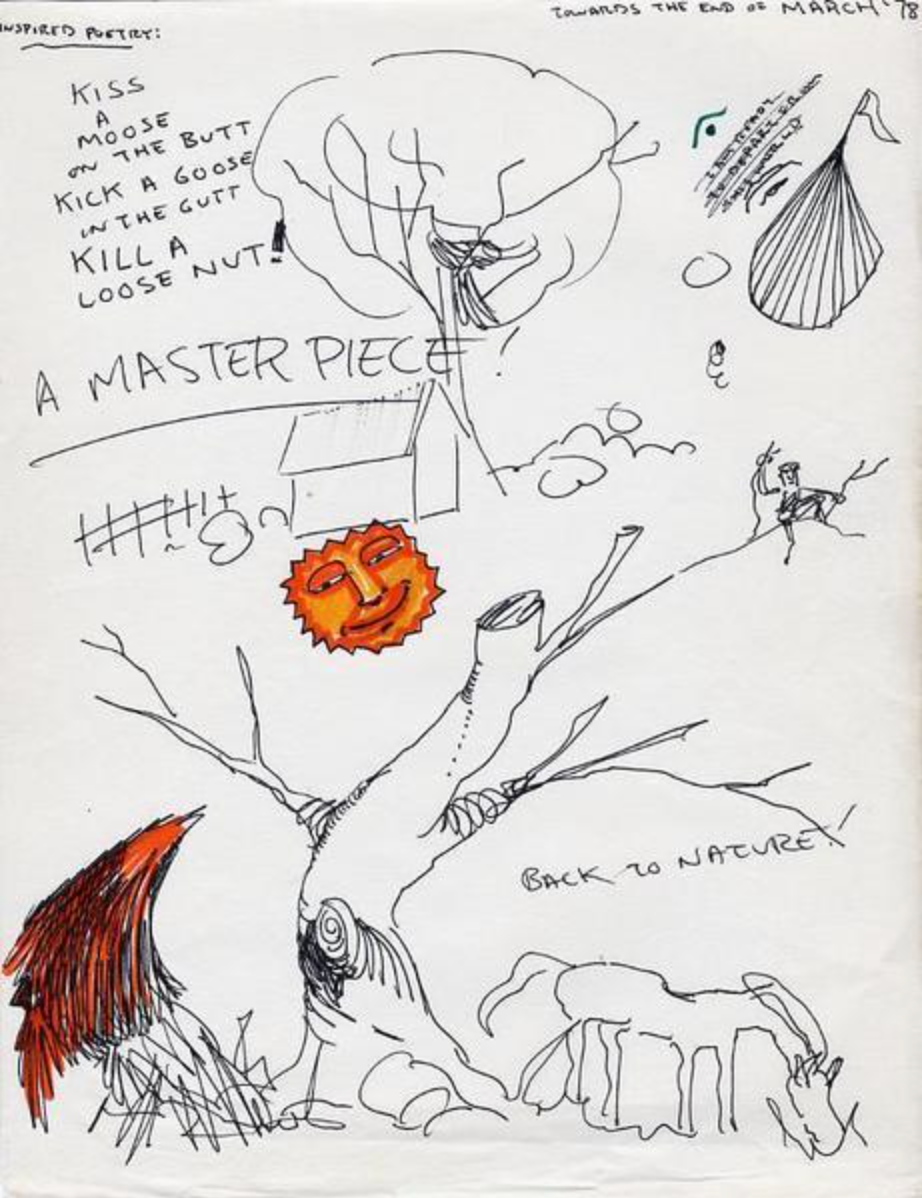 DANIEL JOHNSTON -  "Back to Nature"