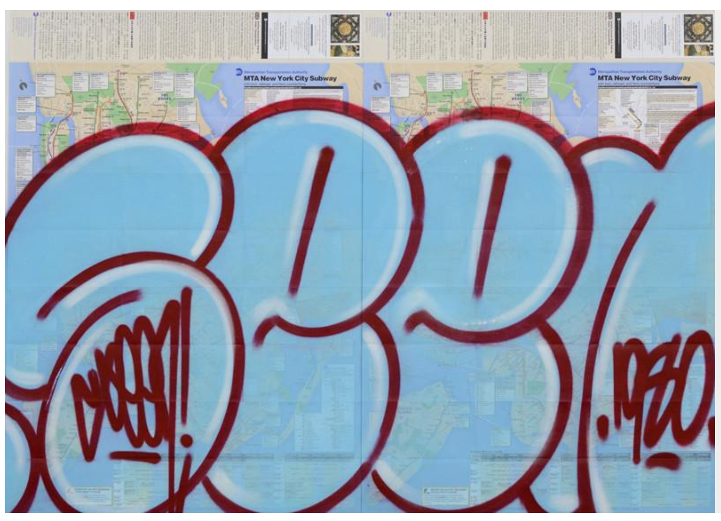 SEEN - "Bubble Diptych" Map