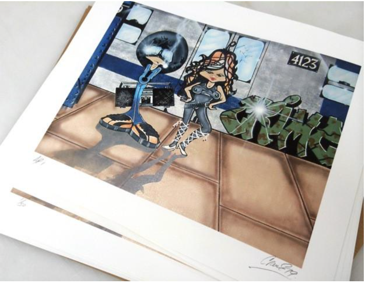 CRIME 79 - "Summer of 79" Print