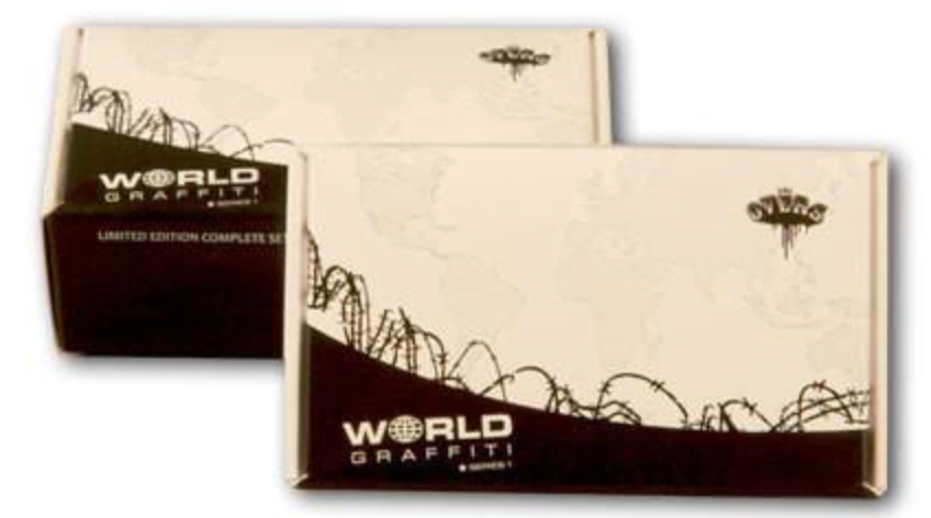 limited edition Pack of 21 Graffiti Trading cards | DirtyPilot