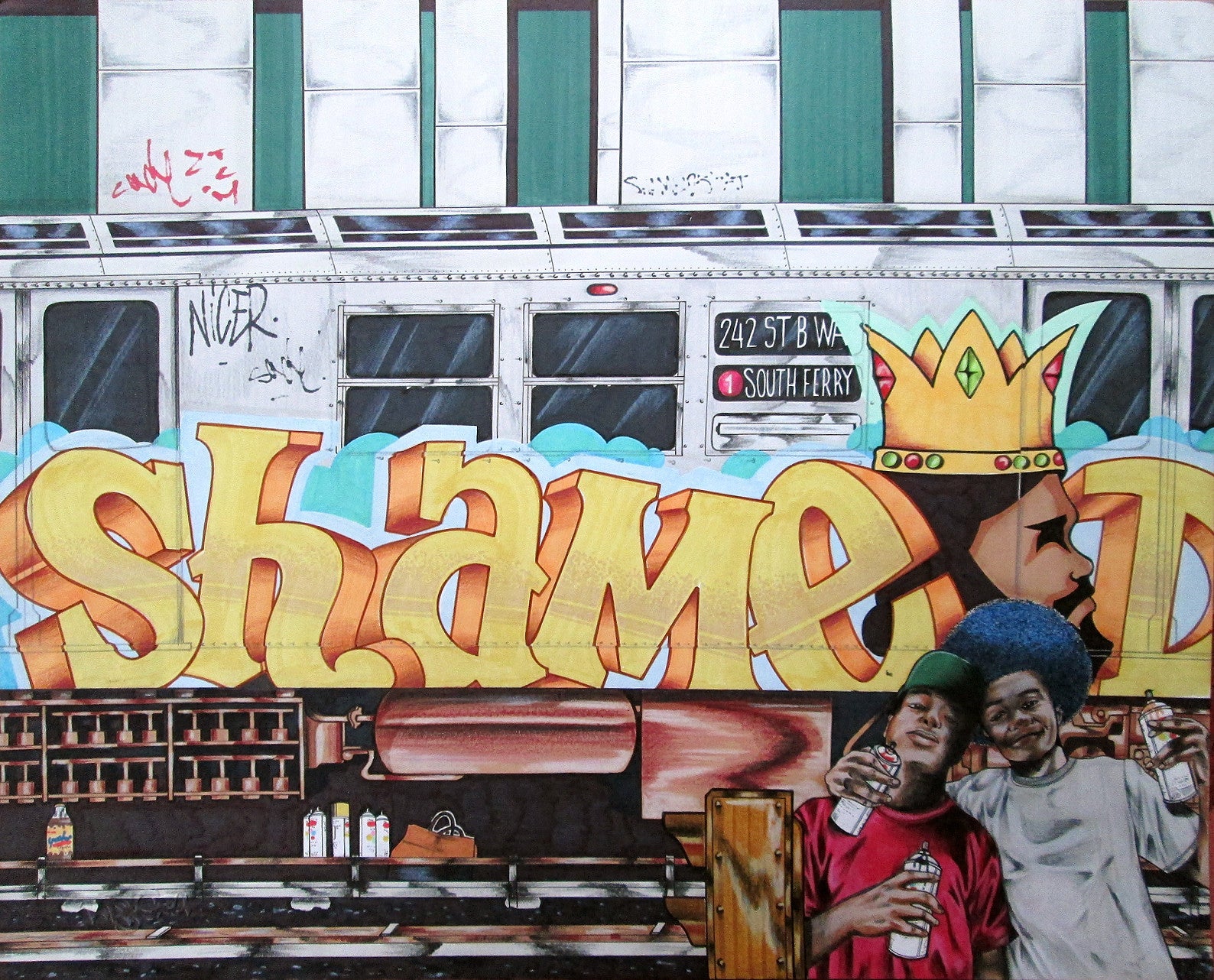 SHAME 125 "KINGS" Drawing