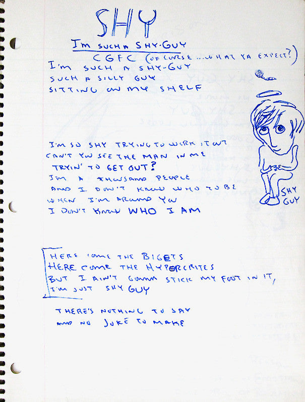 DANIEL JOHNSTON - "Shy Guy"