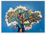 SKEME - "Gun in my waist" Painting