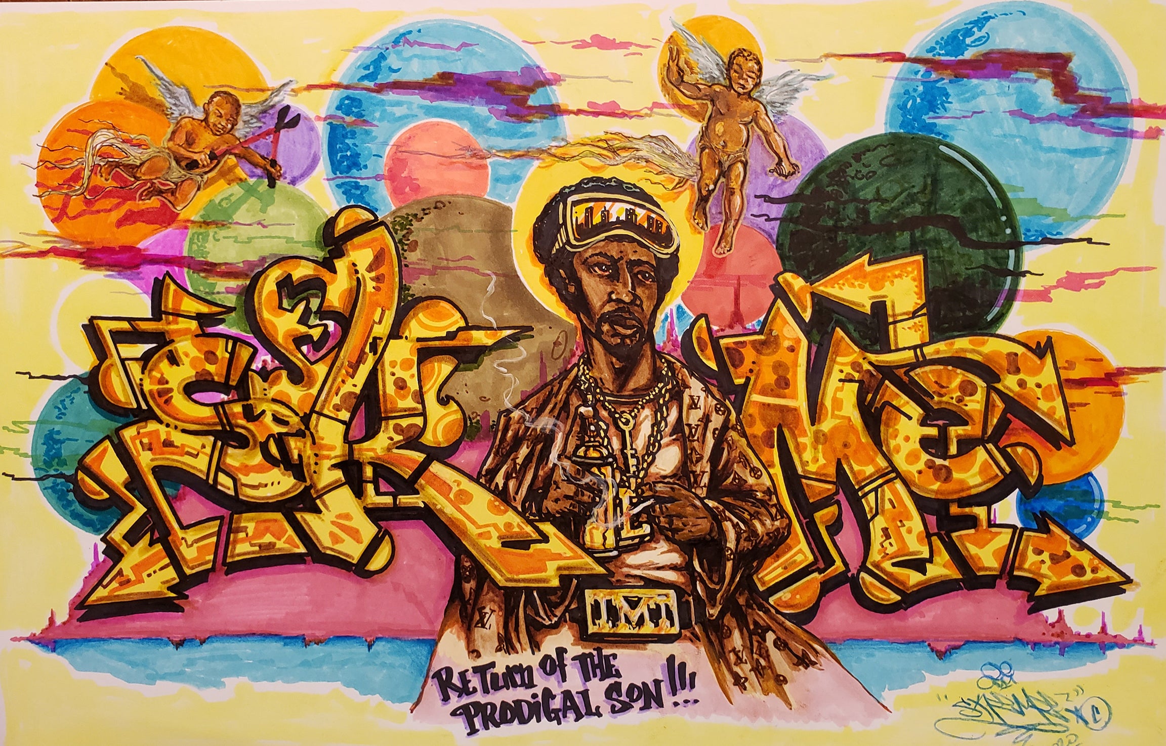 SKEME - "Prodigal Son" Drawing