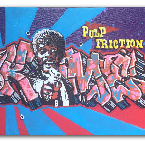 SKEME - "Pulp Friction" painting