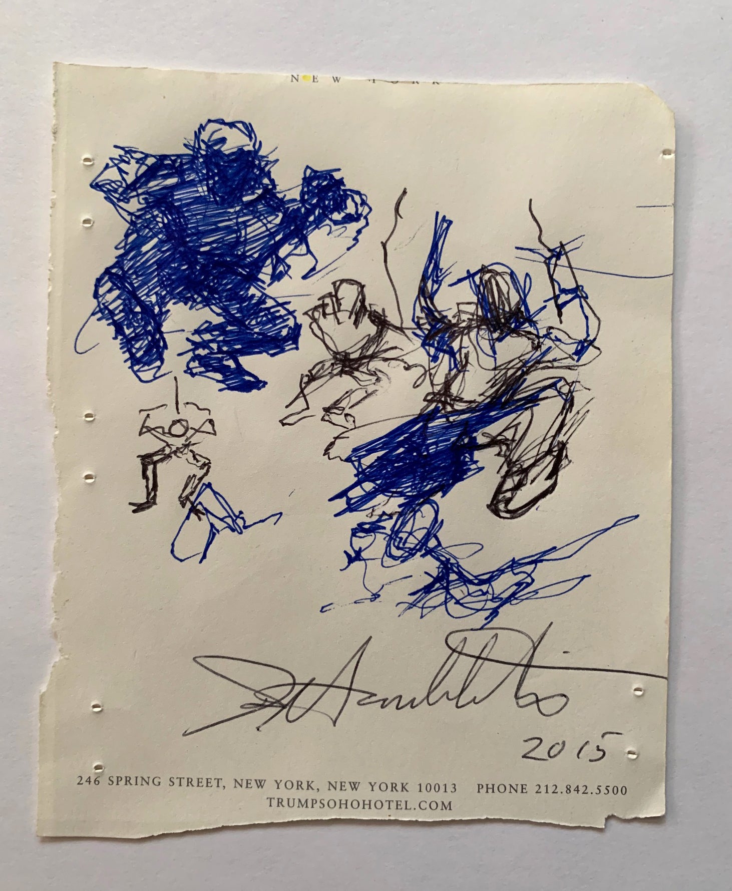 Richard Hambleton "Jumping Boxers"