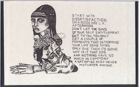 ALBERT REYES -  "Dissatisfaction" Print