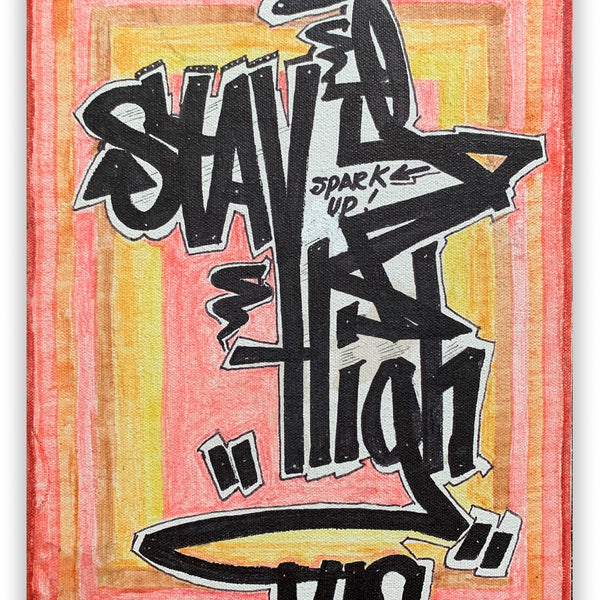 STAYHIGH 149 "Spark Up" Painting