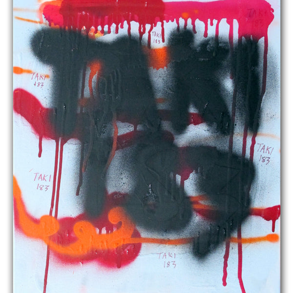 TAKI 183- "Untitled #2" On Canvas