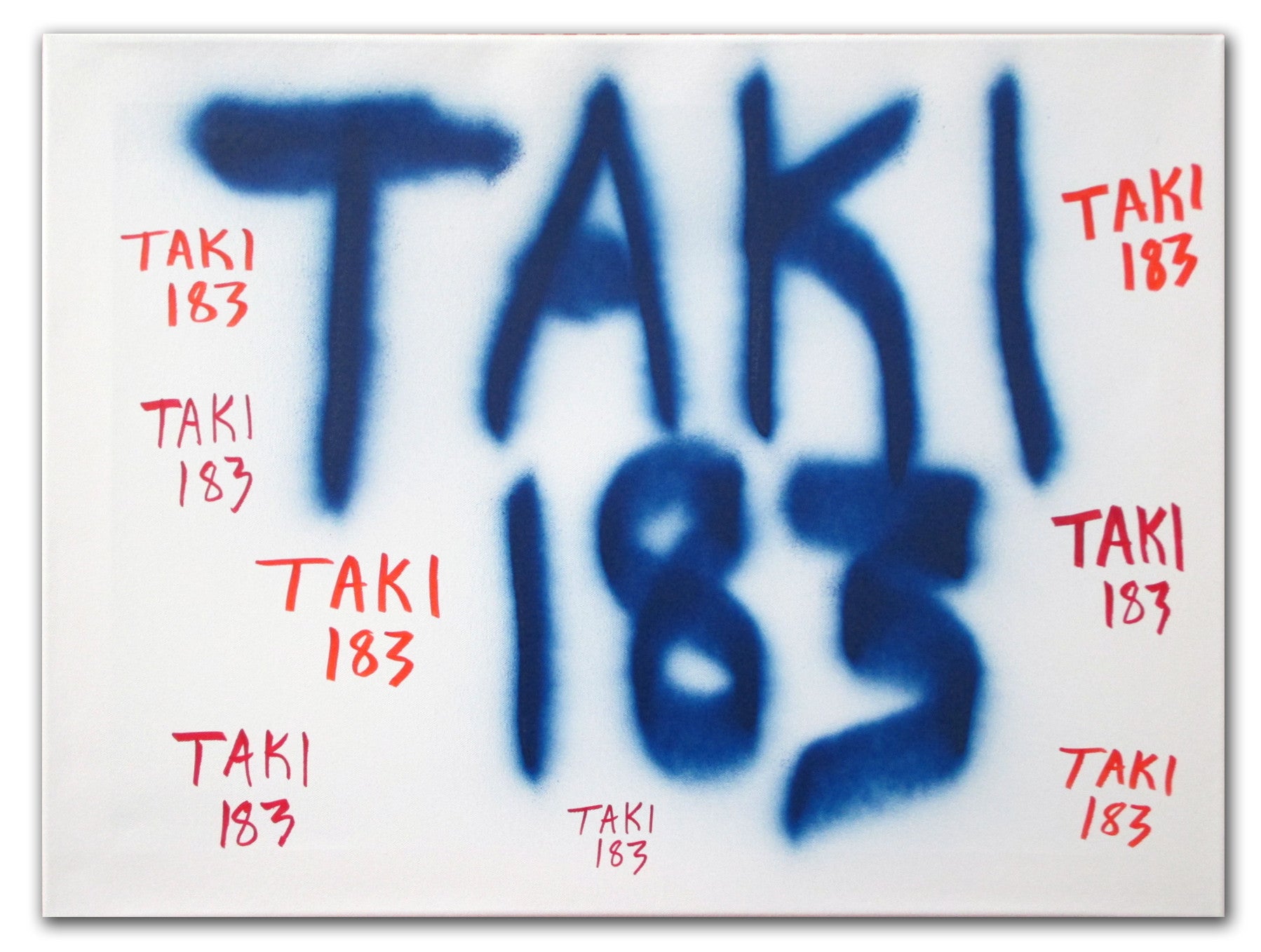 TAKI-183  "Untitled 11" on canvas