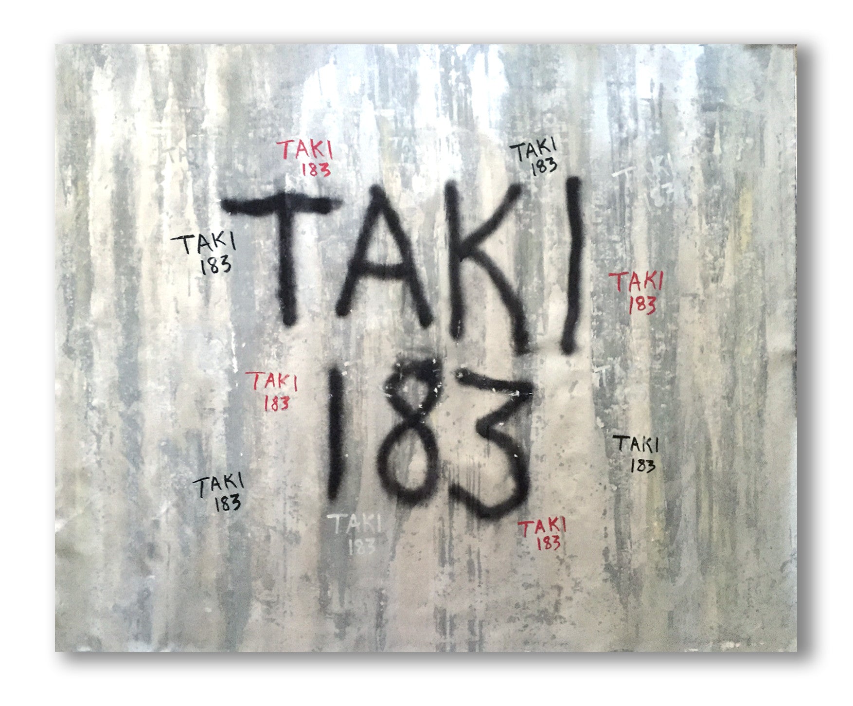 TAKI-183  "Silver" on canvas