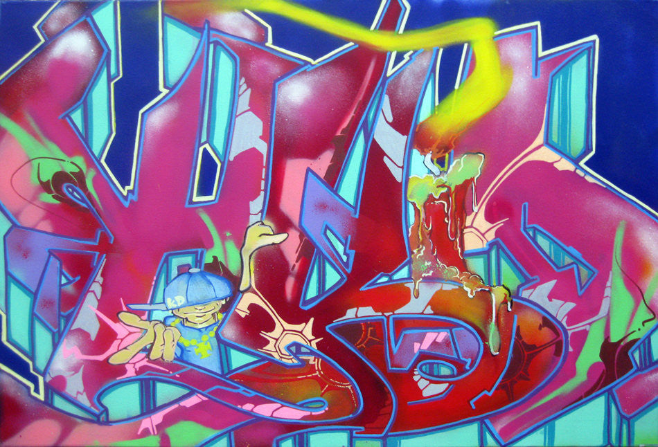 T-KID 170  - "Untitled" painting