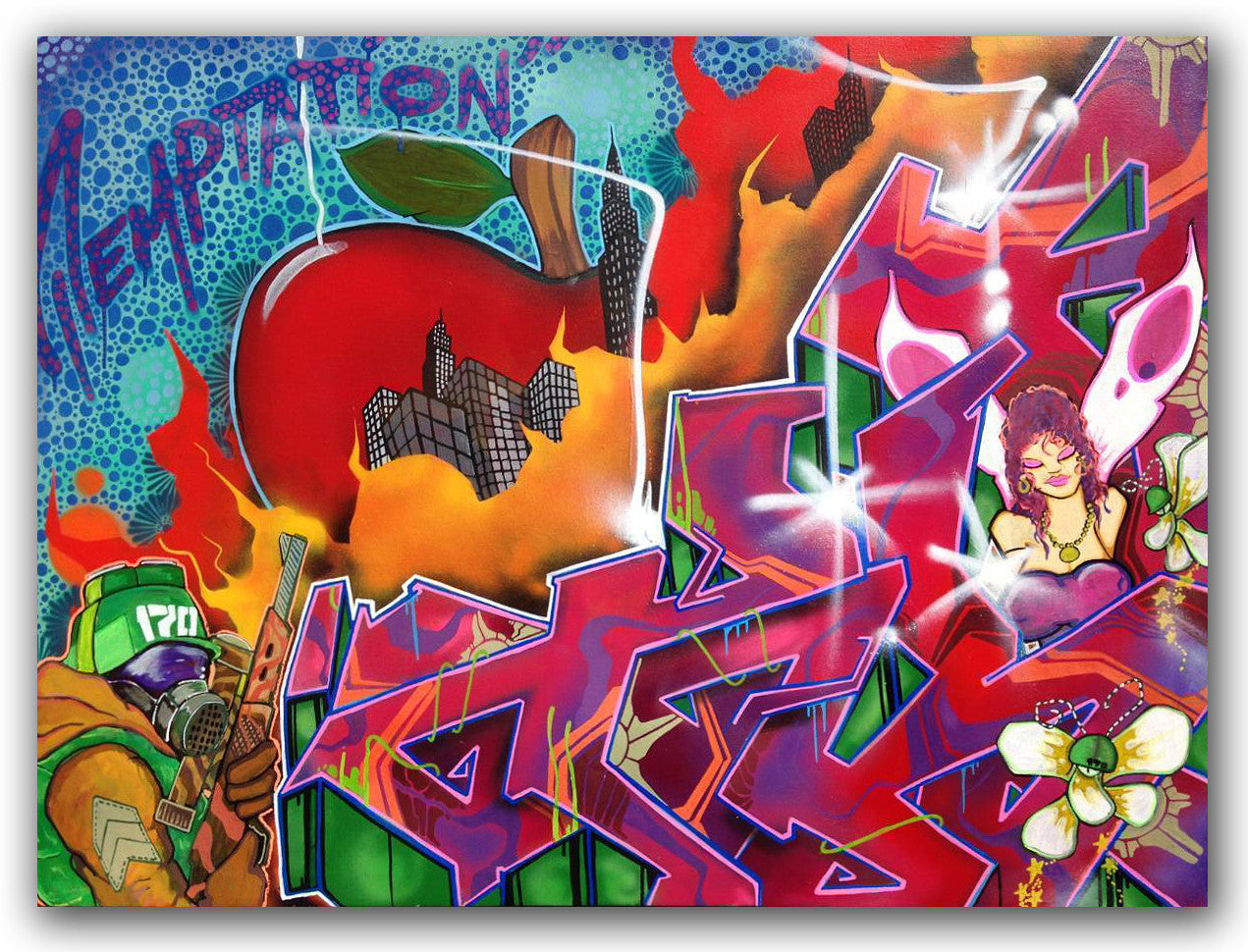 T-KID 170  - "Temptation"  Painting