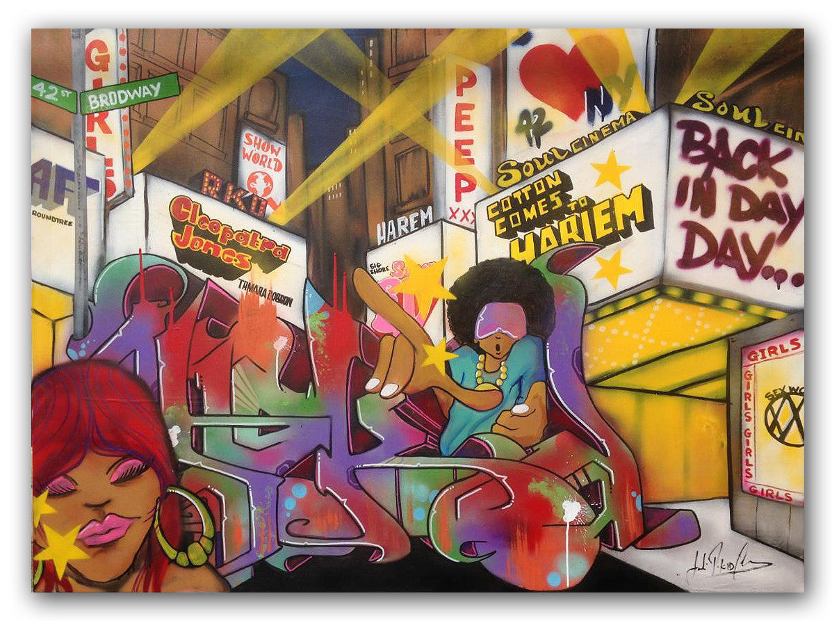 T-KID 170  - "Back in the Day"  Painting