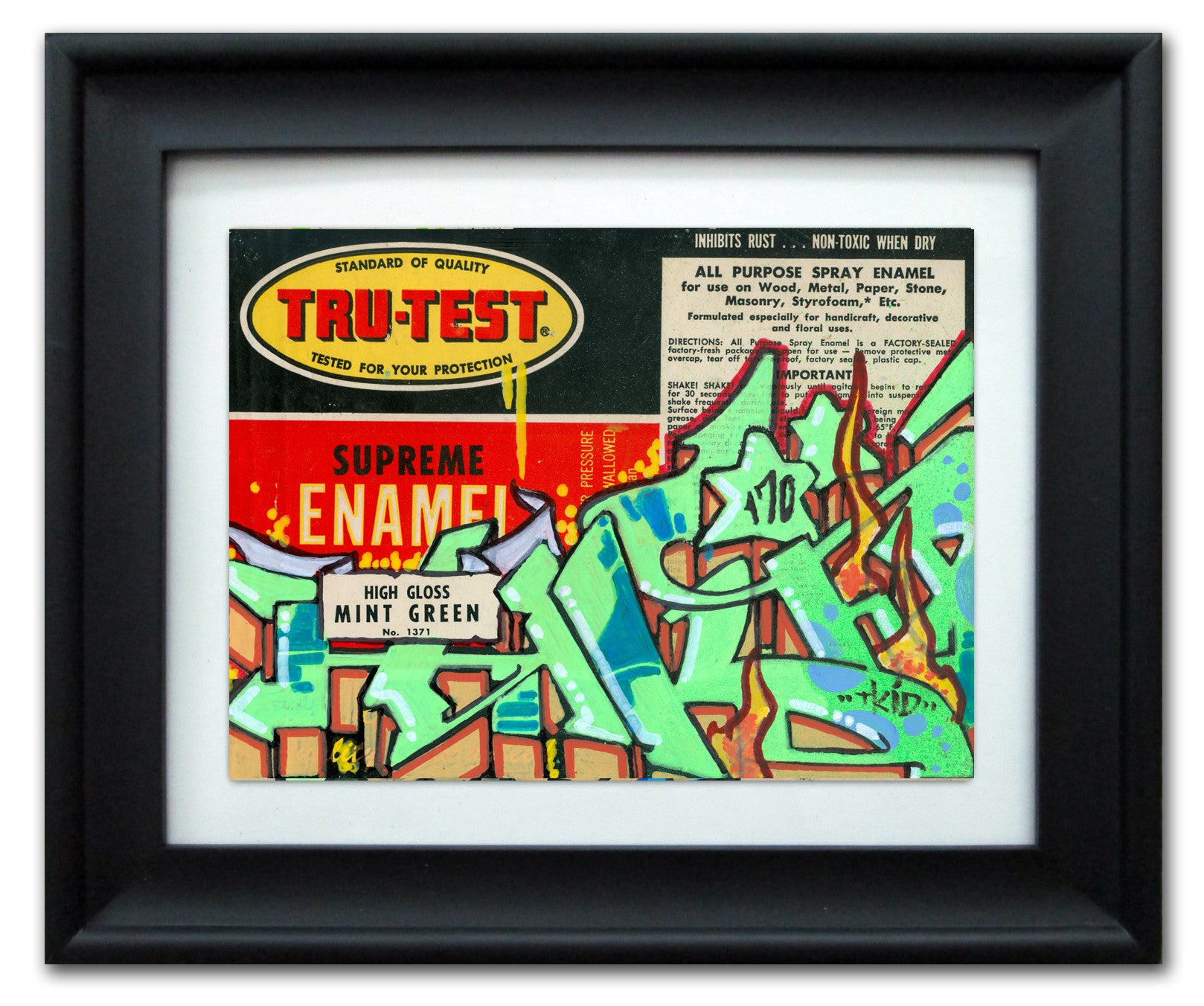 TKID 170- "Tru-Test" Vintage Label