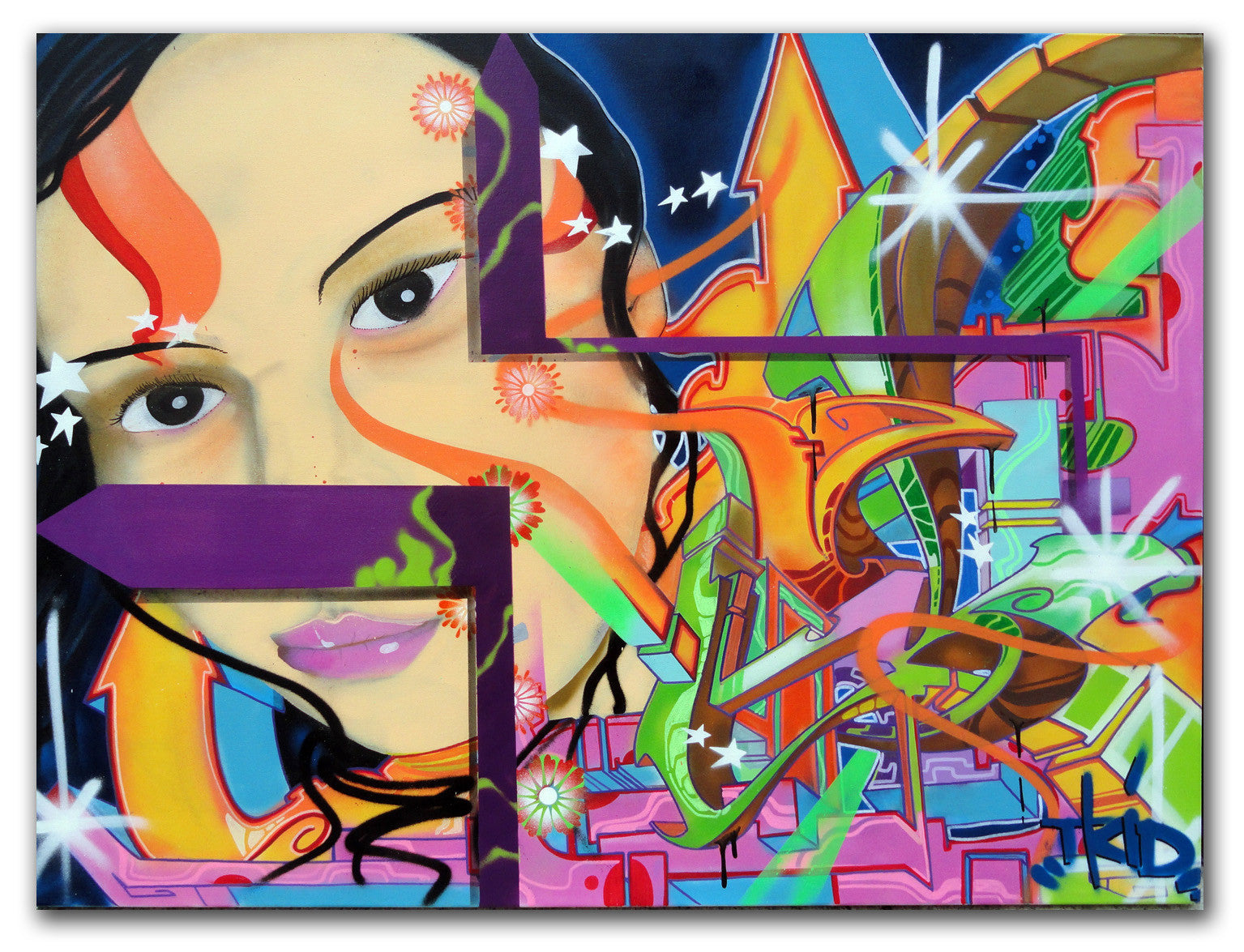 T-KID 170 - "Serenity Among Coas" Painting