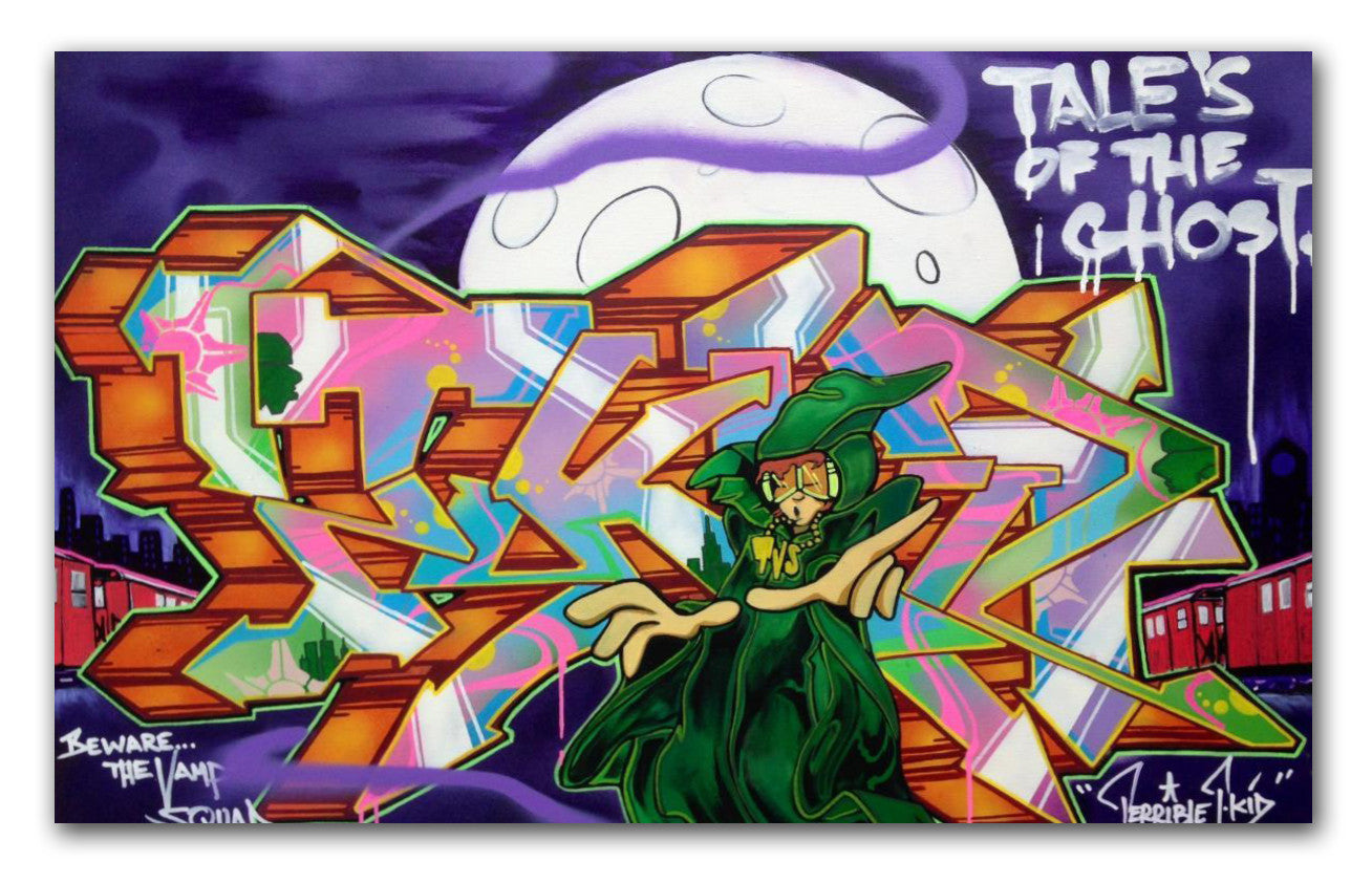 T-KID 170  - "Vamp Squad"  Painting