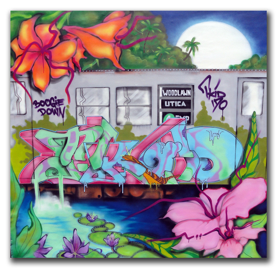 T-KID 170 - "Back in da Jungle" Painting